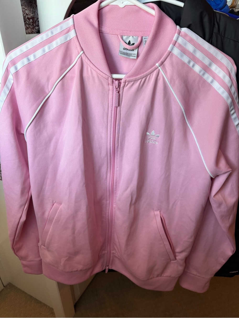 Adidas Pink Trefoil Track Jacket - Women's - Picture 8 of 9